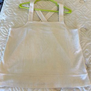 Madewell beige tank size XL